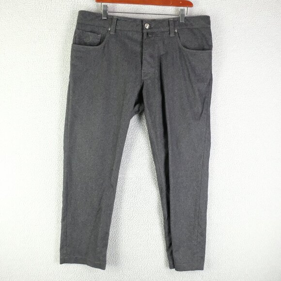 Jacob Cohen Other - Jacob Cohen Pants Mens 36X28 Gray Wool Straight Leg Casual Classic